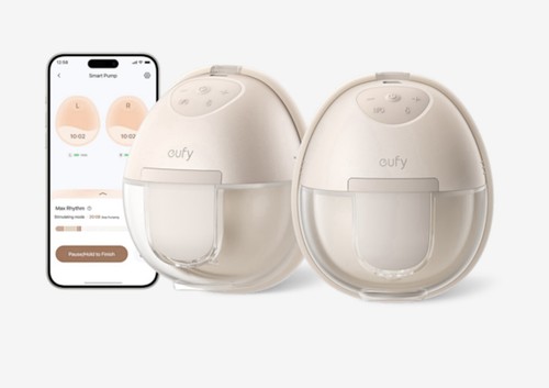 eufy Wearable Breast Pump S1  Hands-Free Comfort Heating Tech App Control - Picture 2 of 8
