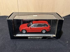 Minichamps 1/43 BMW 328i Touring 1999 light red Red Minicar