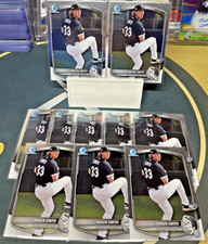 Hagen Smith 2025 Bowman Draft Chrome 10-Card Lot (White Sox Prospect)