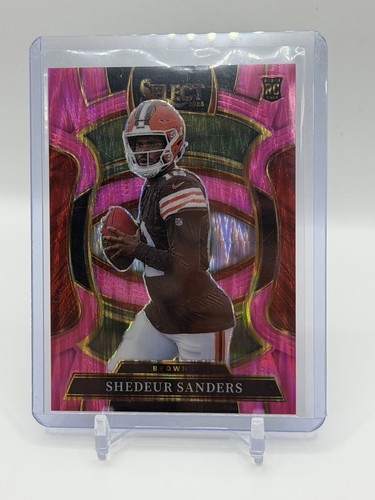 2025 Panini Select - Concourse Shedeur Sanders #54 Pink Shock Prizm (RC)