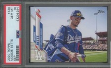 2020 TOPPS SSP #420 MOOKIE BETTS SSP Image Variation PSA 10