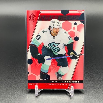 2022-23 SP Authentic - Future Watch Matty Beniers #103 Limited Red RC TTC5031