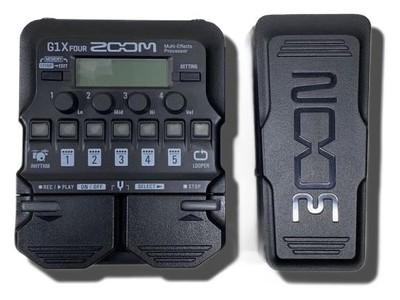 ZOOM G1X FOUR Multi-Effekt-Prozessor-Pedal 9451 getestet & funktioniert