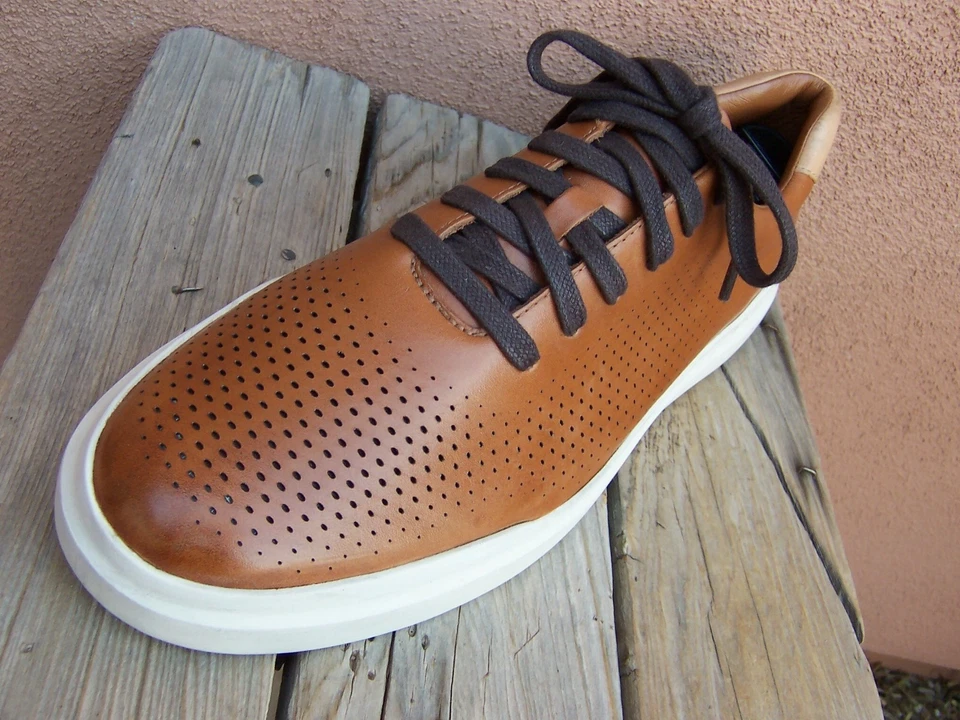 COLE HAAN Hombres Informales Zapatos de Vestir Cuero Marrón Tenis Tenis Tenis Tenis Tenis Tenis Talla 11.5M Foto 2 de 4