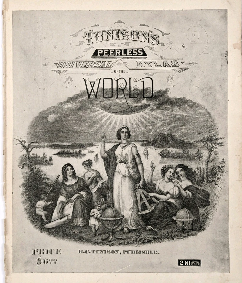 1903 GEORGIA - SOUTH CAROLINA - NORTH CAROLINA Map ORIGINAL (13x10) RAILROADS - Image 4 of 4