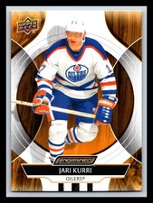 2024-25 Upper Deck Engrained Icons Jari Kurri #8 Edmonton Oilers
