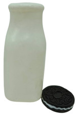 Play Food Vintage Milk Bottle  Cream Filled Cookie
