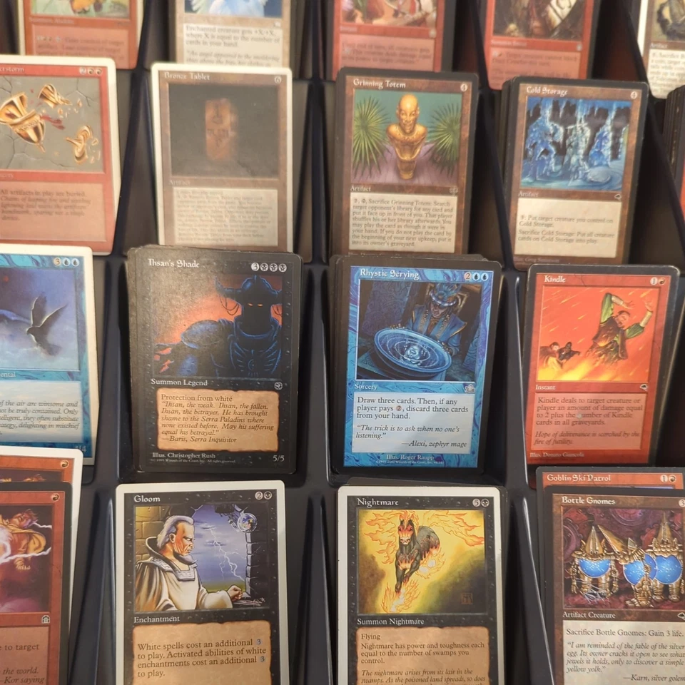 Lote de 50 cartas vintage Magic The Gathering de 1993-2003 | Marco antiguo | Sin duplicados | R, UNC, C Foto 4 de 4
