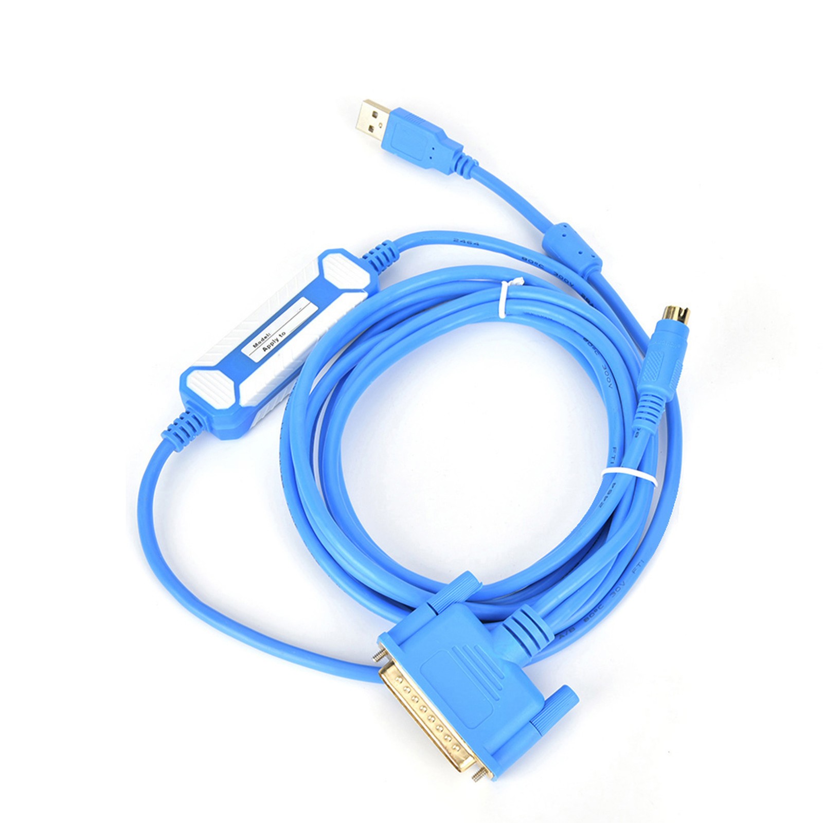 USB-SC09 PLC Programming Cable PLC Data Cable Download Line For 3
