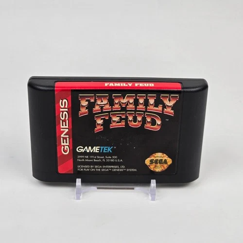 Family Feud (Sega Genesis) Cartridge TESTED