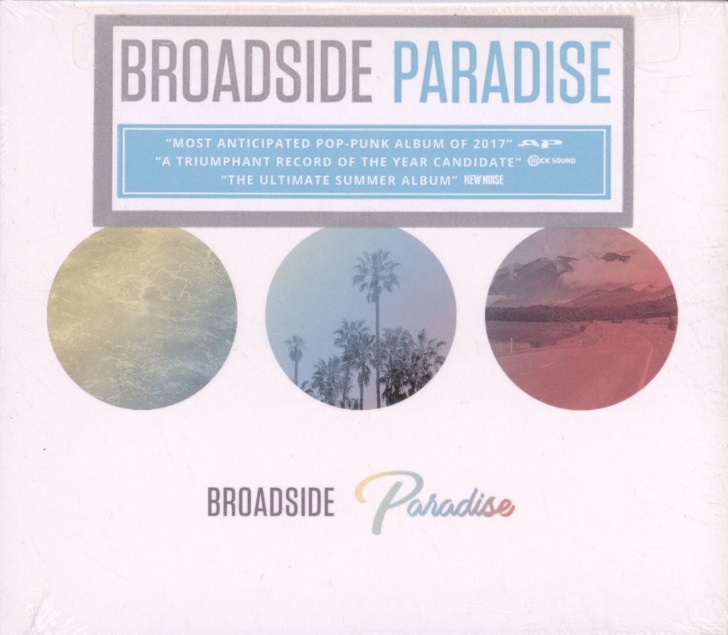 Broadside (Punk) Paradise CD USA Victory 2017 in tri-fold digipak with title
