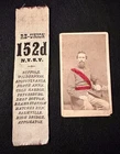 Rare Original Civil War 152nd New York Infantry   Id’d CDV & Reunion Ribbon