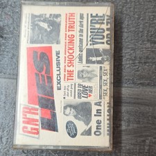 Guns N' Roses G N' R Lies Rock Hard Rock Cassette Album Geffen M5 24198 1988