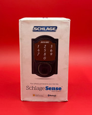Schlage Sense Smart Deadbolt Camelot Oil Rubbed Bronze BE479AA V CAM 716