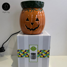 Scentsy Jack O’Lantern Pumpkin Halloween Wax Warmer Ceramic Boxed NEW