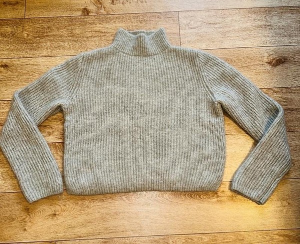 Women & Other Stories Sweater Grey Alpaca 34 / XS #3IPP