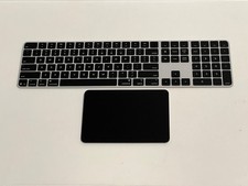 Apple Magic Keyboard with Touch ID and Magic Trackpad Black USB-C A3119