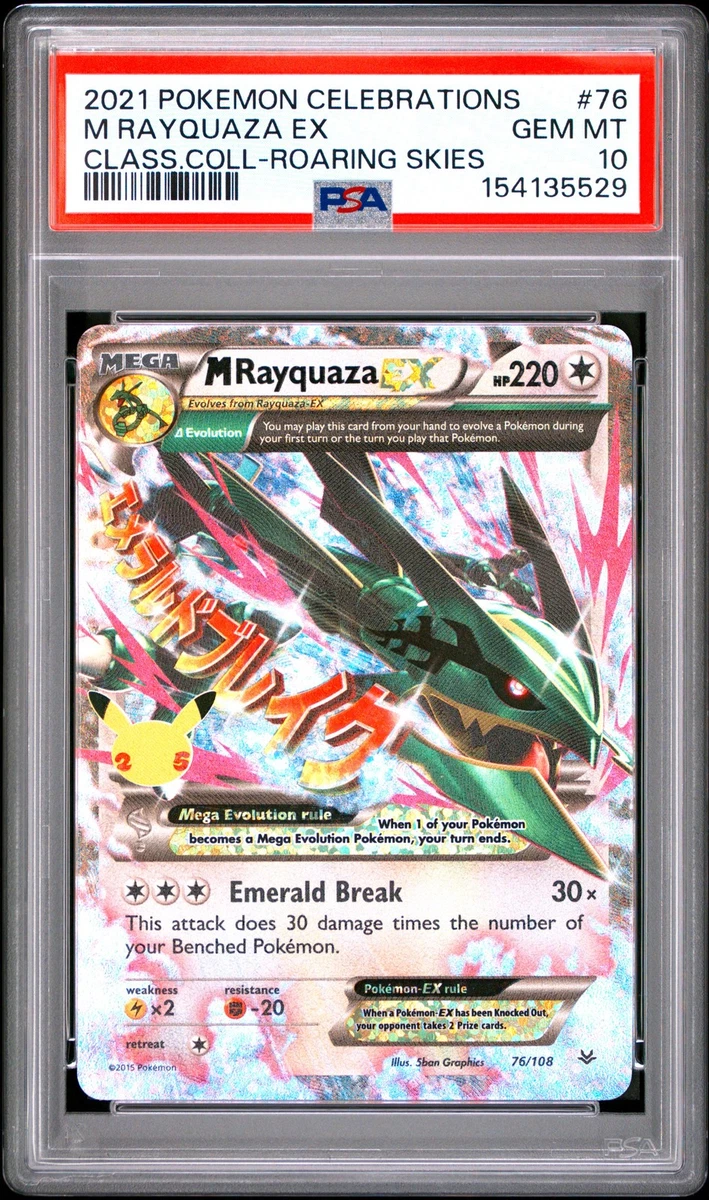 Rayquaza Pokémon TCG Professional Sports Authenticator (PSA) Grade