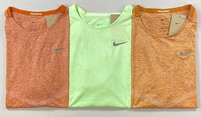 Men's Nike Dri-Fit Running CZ9184 Move To Zero Short Sleeve Reflective Run Shirt