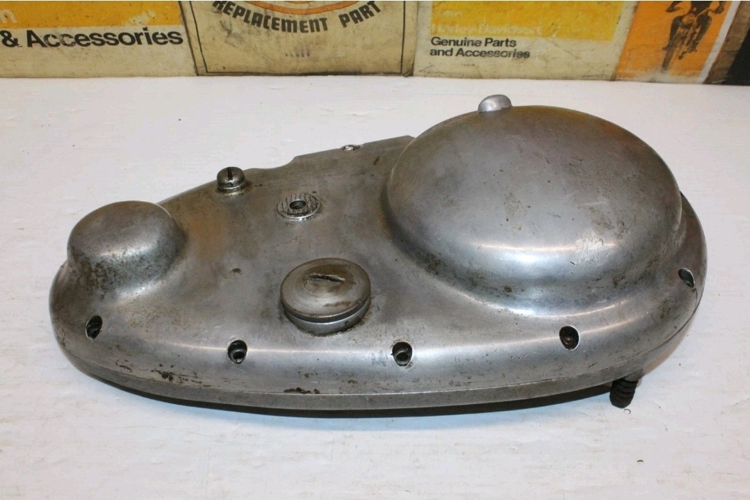 1950 Indian Scout Arrow Warrior Vertical Inner & Outer Primary Covers