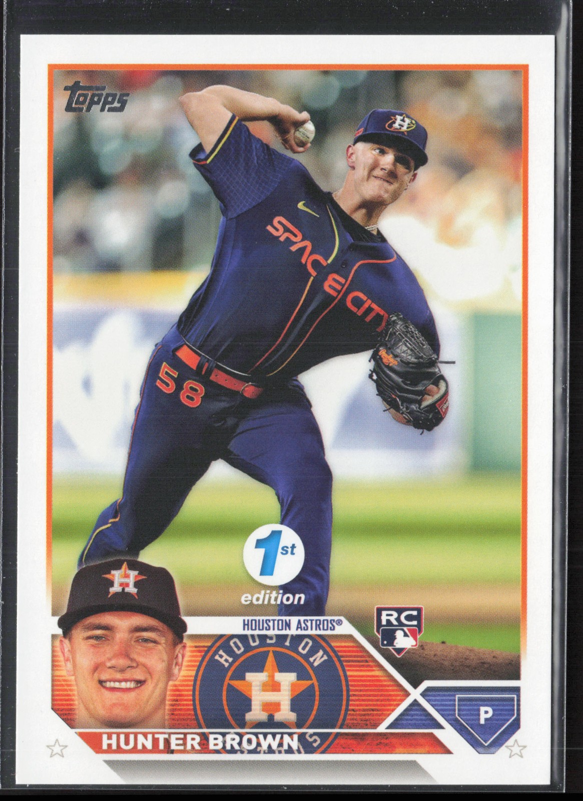 2023 Topps 1st Edition #111 Hunter Brown