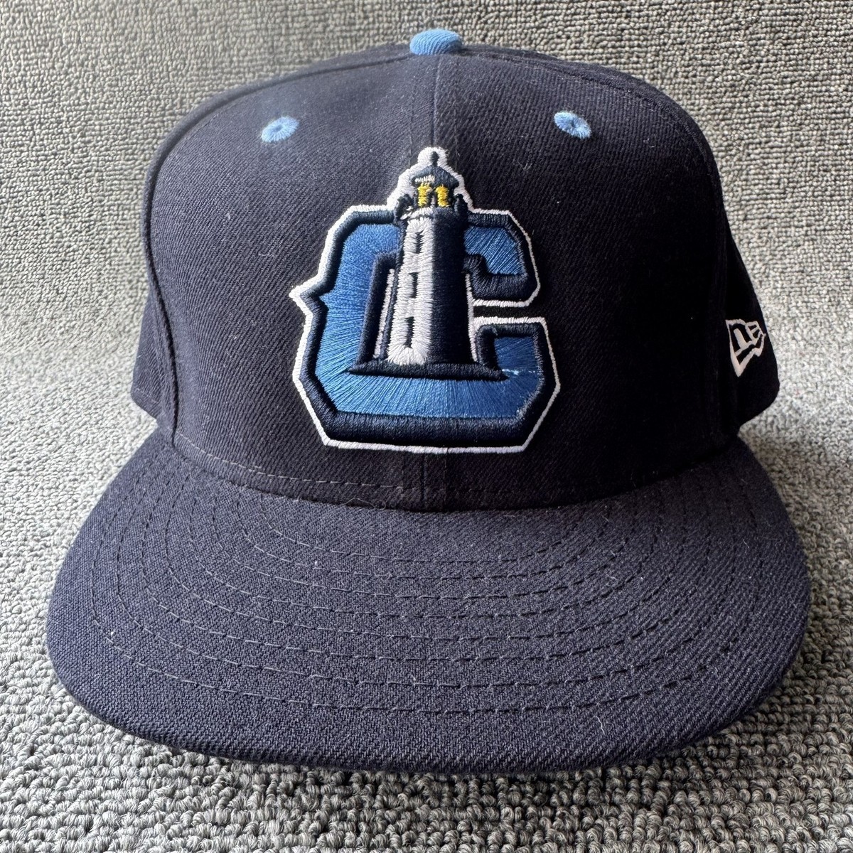 New Era Minor League 59FIFTY Fitted Navy 7 5 8 Lighthouse Cap