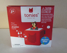 Red Tonies Toniebox Starter Set New Original Tonie Figure - Rough Box
