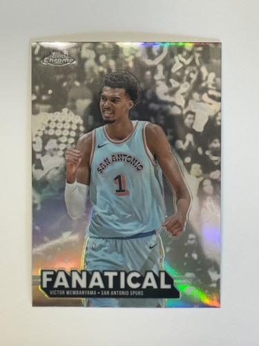 2025 Topps Chrome Victor Wembanyama Base (RAW)