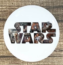 STAR WARS COLLAGE WHITE CERAMIC KITCHEN CABINET DRESSER KNOB DECOR