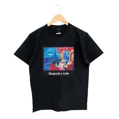 Gaspard and Lisa T-shirt ''Paris Balcony'' Black Unisex L 2026SS JP LTD Original