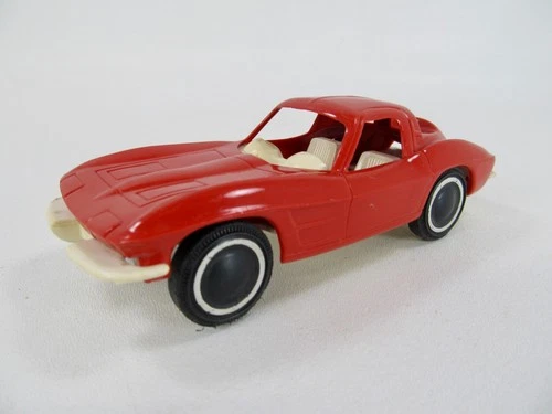 Vintage Tonka 1960s Red Corvette Split Window Car For Mini-Tonka Car Carrier