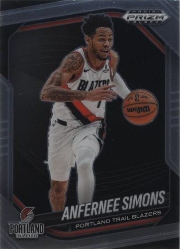 2024 Prizm Sensational Signatures Choice Anfernee Simons Blazers