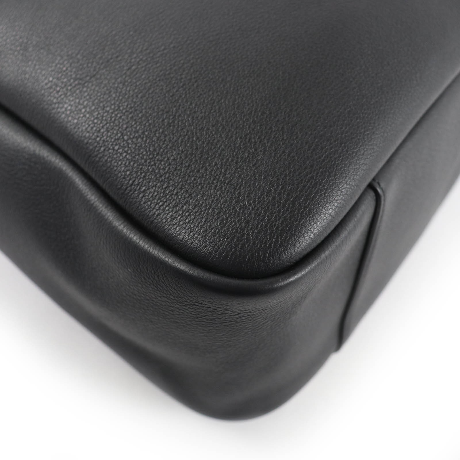 SAINT LAURENT PARIS Shoulder Bag LE 5 A 7 Soft Large black leather Women 753837 thumbnail 7