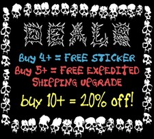 スリップノット タオル ストラップ ステッカーのセット 希少レア Las mejores ofertas en Memorabilia de Slipknot | eBay
