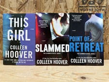 Lot Of 3 Colleen Hoover This Girl Slammed And Point Of Retreat Paperback -new