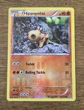 Pokemon Hippopotas - Reverse Holo Common - Primal Clash 87/160 on eBay