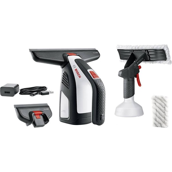 Bosch Home And Garden Glassvac Fenstersauger Schwarz, Grau-image