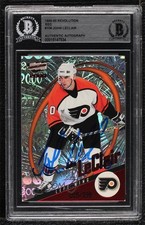 BAS 1999 Pacific Revolution Red 15/299 John LeClair #108 BGS Authentic Auto 3c7