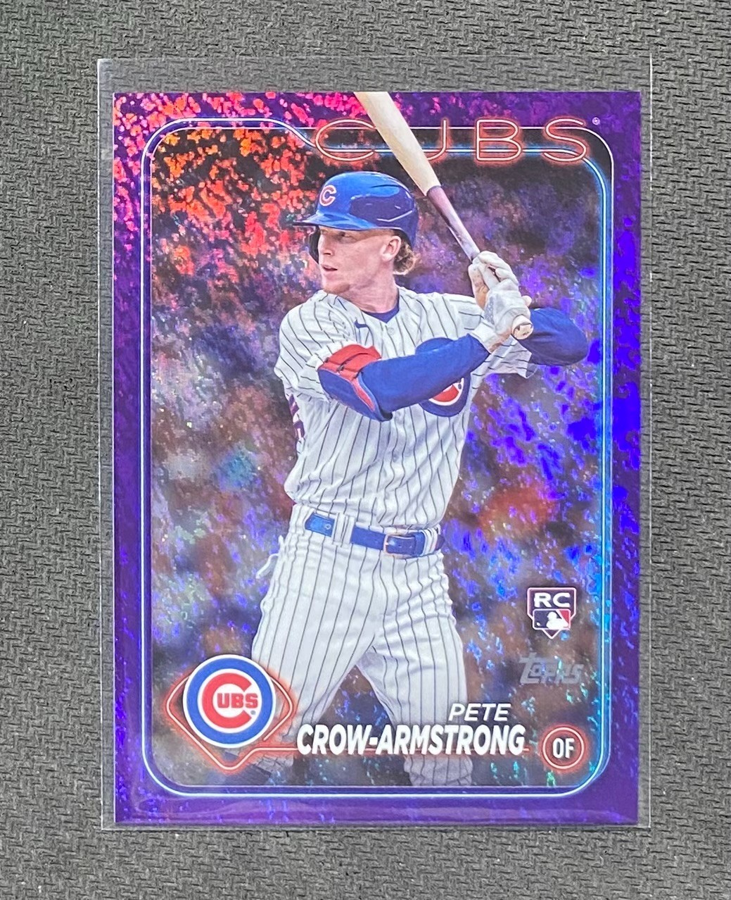 2024 Topps Purple Foil 309/799 Pete Crow-Armstrong #407