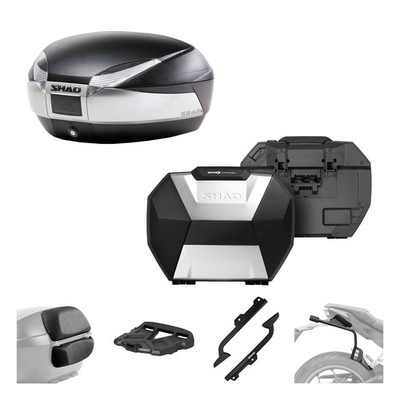 SHAD SH48 Titan und SH38X Alu Komplettset für BMW F 900 GS 2024-2026