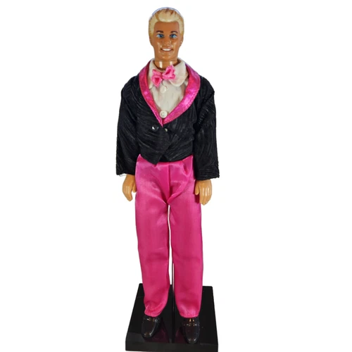 Barbie Vintage Ken Doll w/ Pink Suit | 1980s