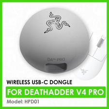 Genuine Razer Wireless USB-C Dongle For Razer DeathAdder V4 Pro Mouse  White