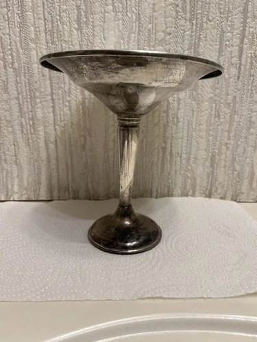 Sterling Silver Reed & Barton Compote WEIGHTED 160 grams Vintage Shape #37