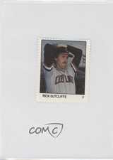 1983 Fleer Stamps Rick Sutcliffe 0a2