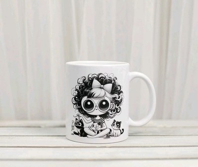Crazy Cat Lady Katze Animal Mug  Keramiktasse Geschenk Kaffeetasse Kaffee 1