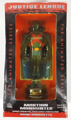 Justice League The Animated Series MARTIAN MANHUNTER Mini Maquette DC Direct NIB