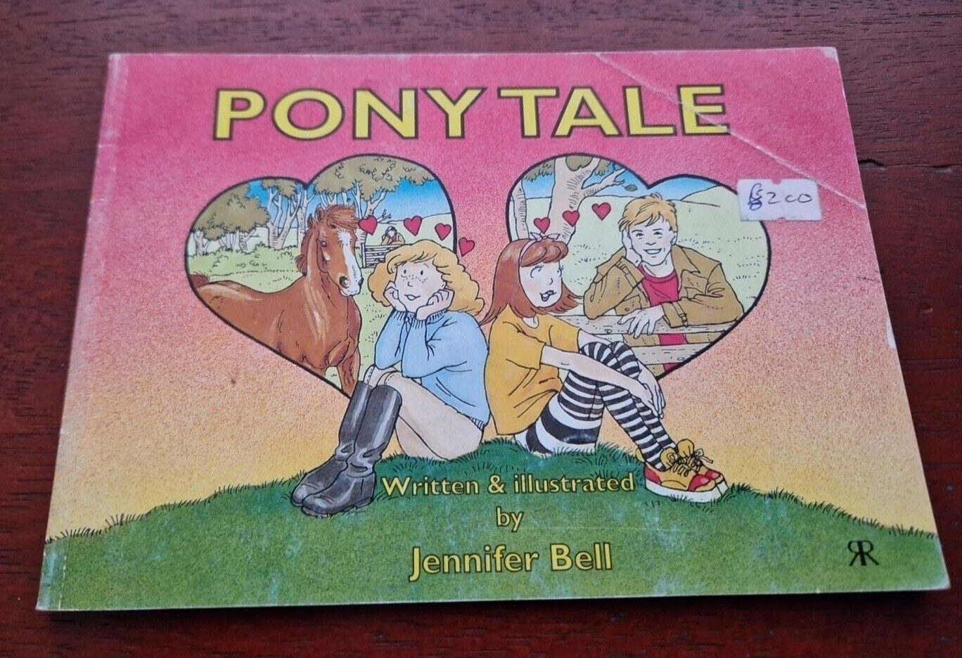 Pony Tale by Jennifer Bell horse comic book horses cartoon book equine teens