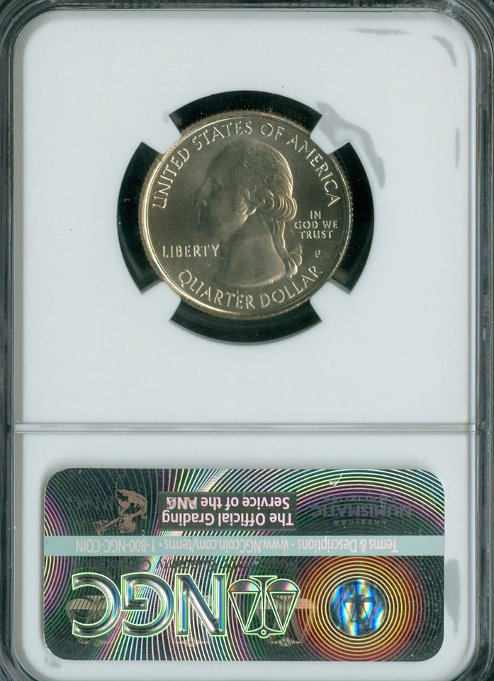 2011 P GETTYSBURG QUARTER NGC MS-67 PQ MAC SPOTLESS . - Image 2 of 2
