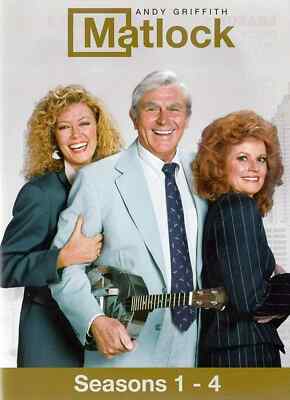 MATLOCK: TV Series Seasons 1-4 (1 2 3 4) Andy Griffith NEW Sealed, Free Shipping