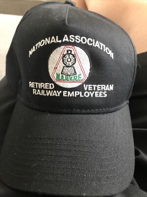National Association Retired Veteran Railway Employees Adjustable Hat NARVRE